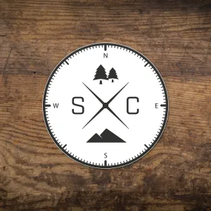 SC Compass Sticker
