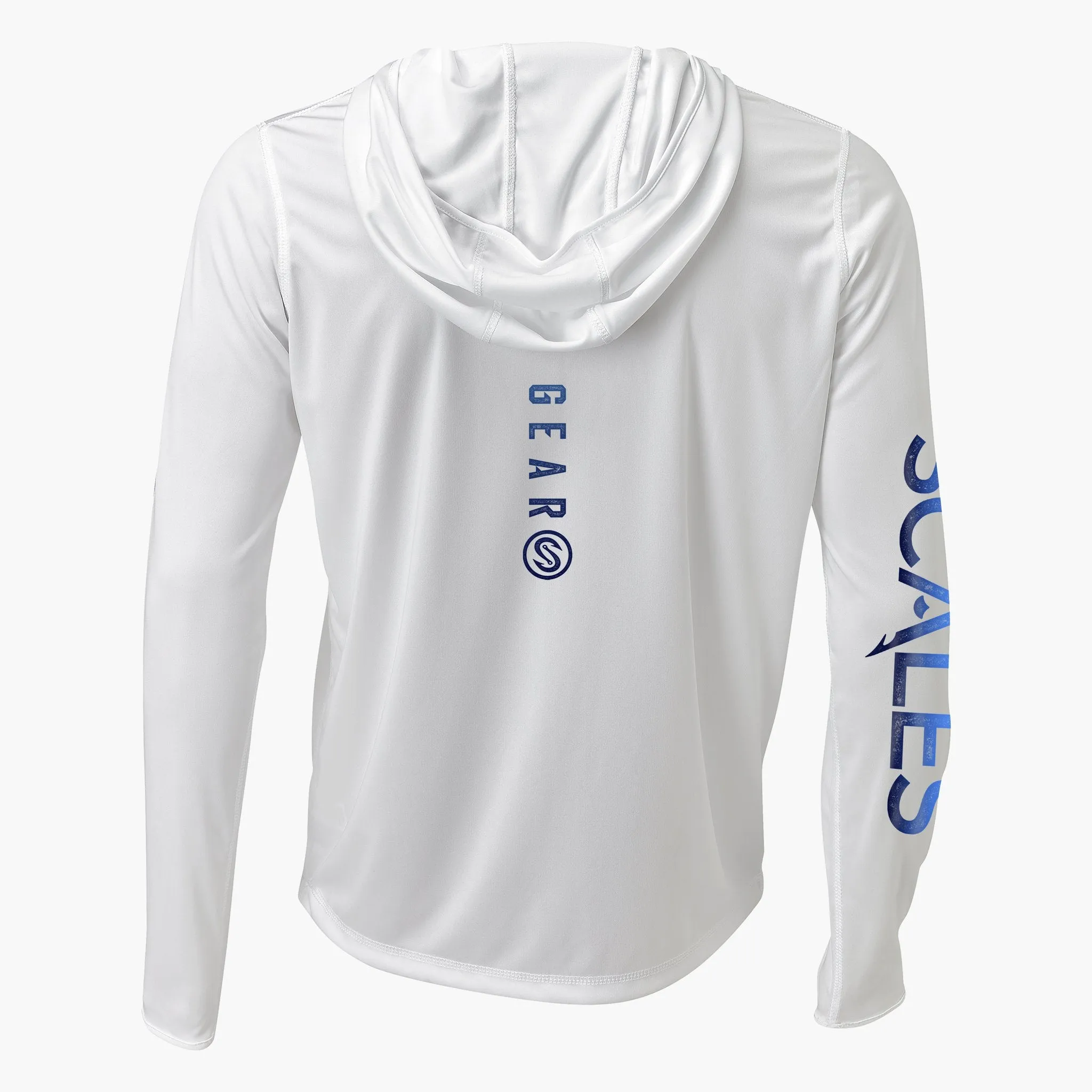 Scales Gear Pro Performance Every Degree 2 Hooded White Shirt