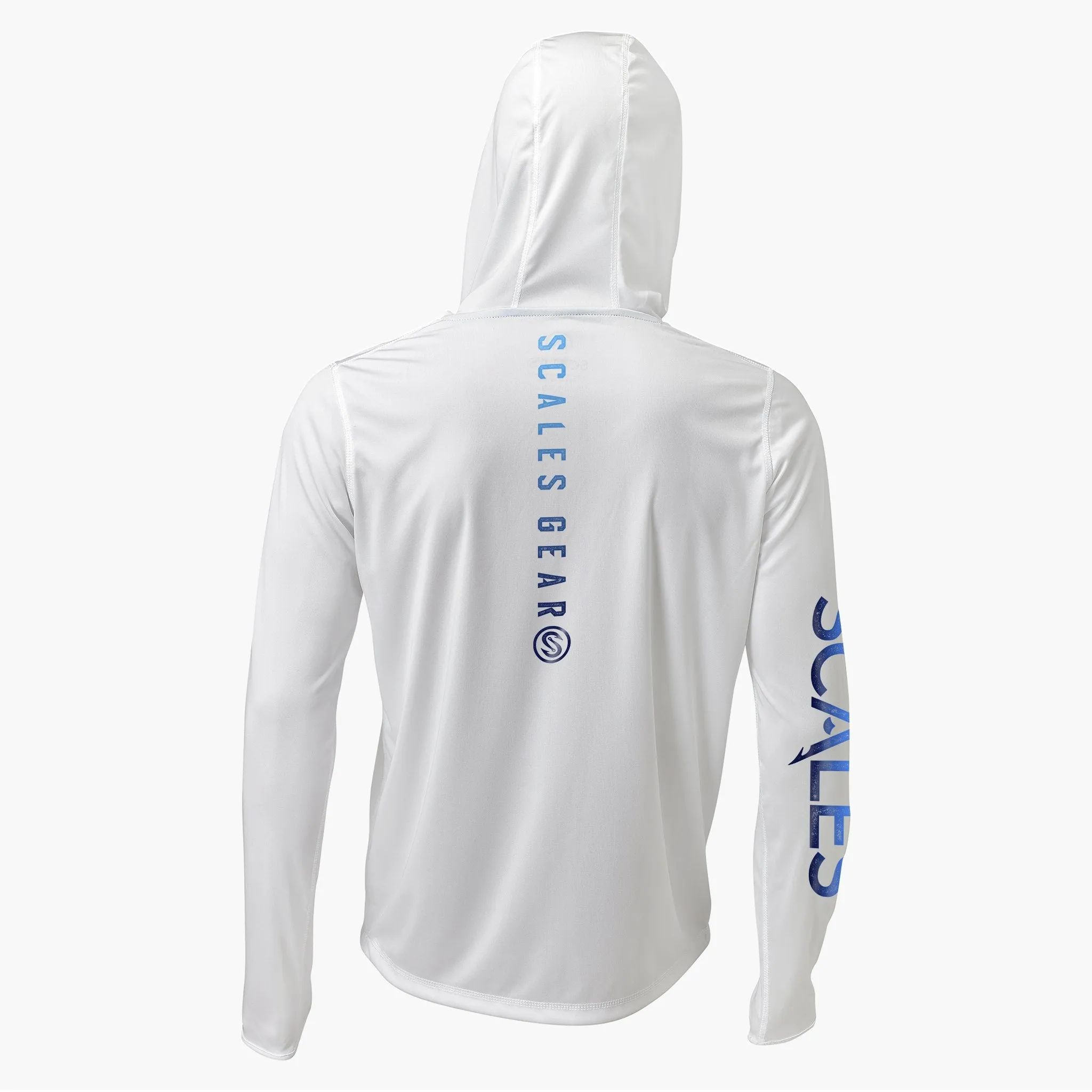 Scales Gear Pro Performance Every Degree 2 Hooded White Shirt
