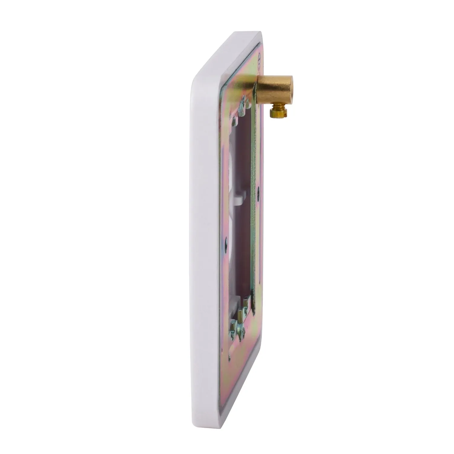 Schneider Electric GGBL02G Lisse White Moulded 2G Grid Front Plate