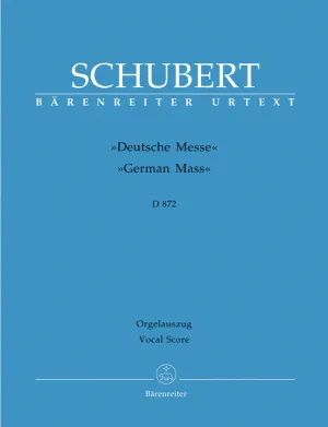 Schubert: German Mass - Vocal Score