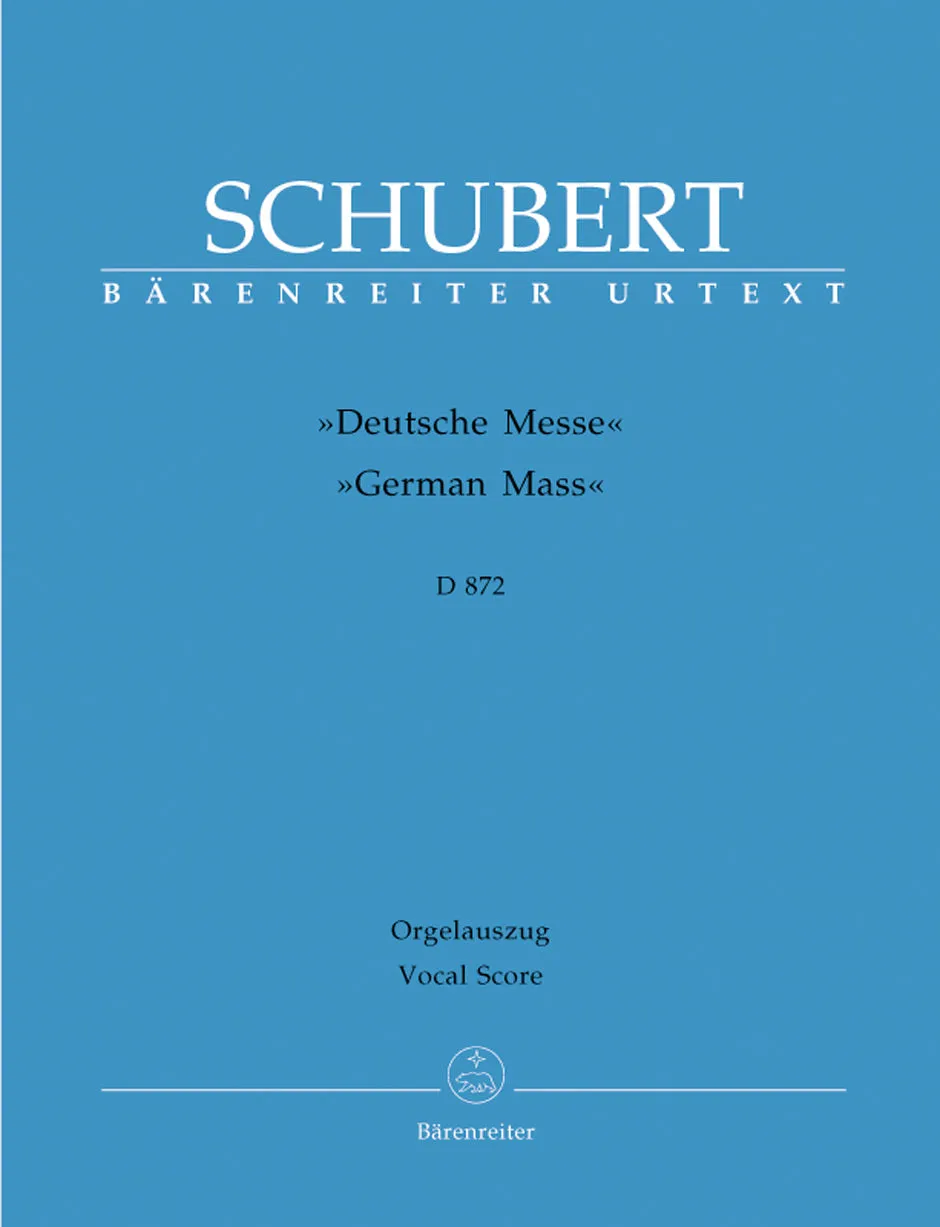 Schubert: German Mass - Vocal Score