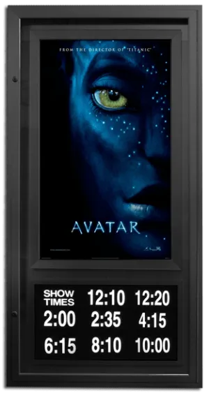Showtime Lumina Movie Poster Case