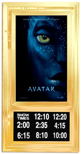 Showtime Lumina Movie Poster Case