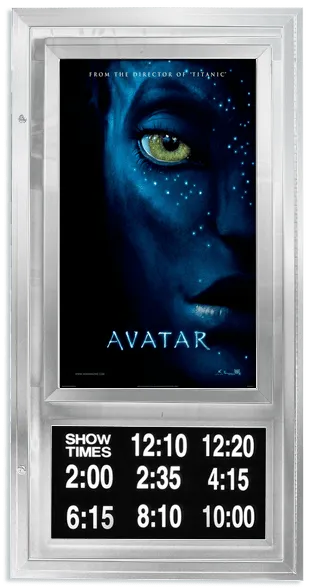 Showtime Lumina Movie Poster Case