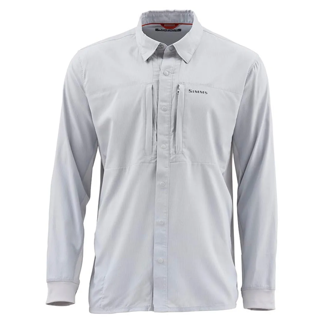 Simms Intruder BiComp LS Shirt - Sterling