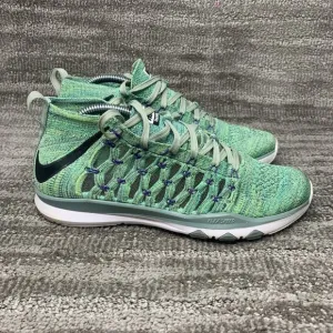 Size 7.5 Nike Train Unltrafast Flyknit Shoes Enamel Green 843694 300