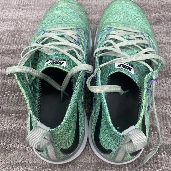 Size 7.5 Nike Train Unltrafast Flyknit Shoes Enamel Green 843694 300