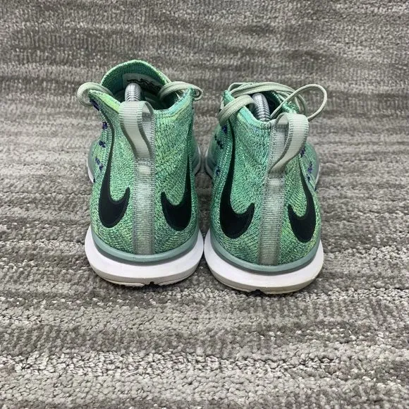 Size 7.5 Nike Train Unltrafast Flyknit Shoes Enamel Green 843694 300