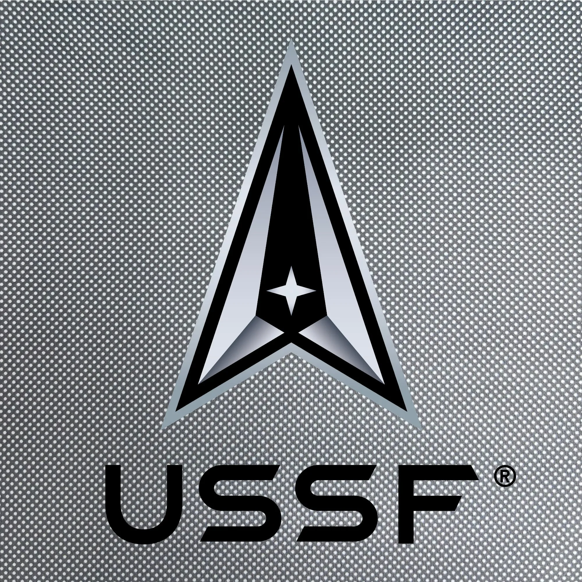 Space Force Barbados Performance Longsleeve T-Shirt (Black Charcoal)