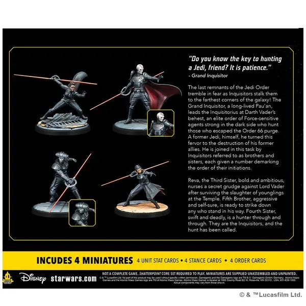 Star Wars: Shatterpoint Jedi Hunters (Grand Inquisitor Squad Pack)
