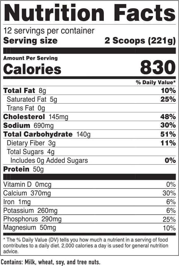 Staunch Kanga Milk 6Lbs - Premiere, Mass Gainer