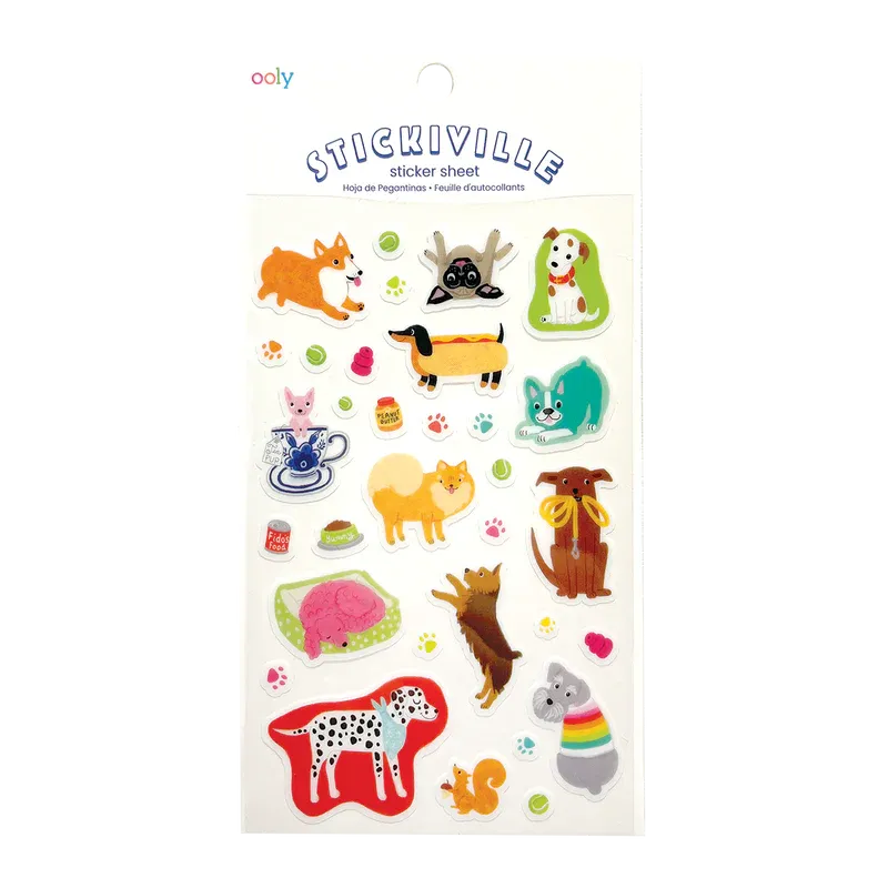 stickiville quirky dogs stickers