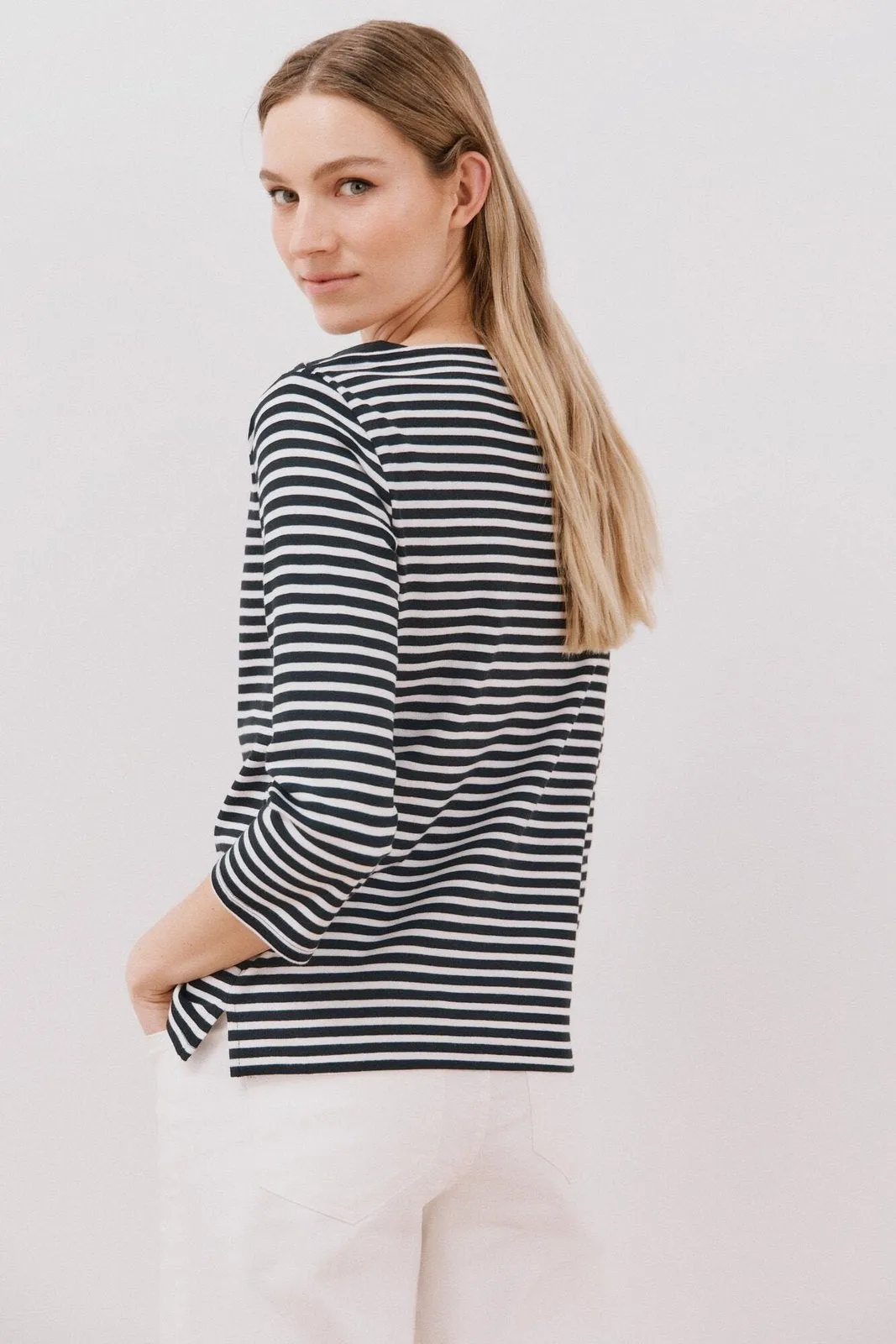Striped t-shirt - Blue
