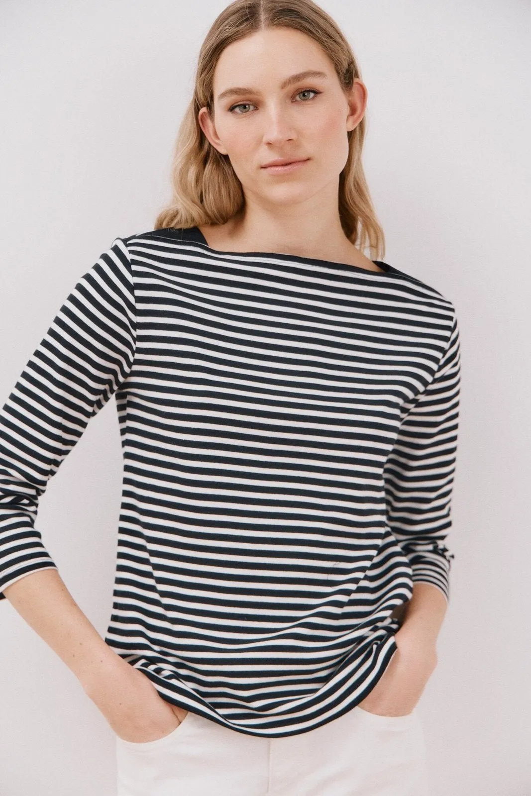 Striped t-shirt - Blue