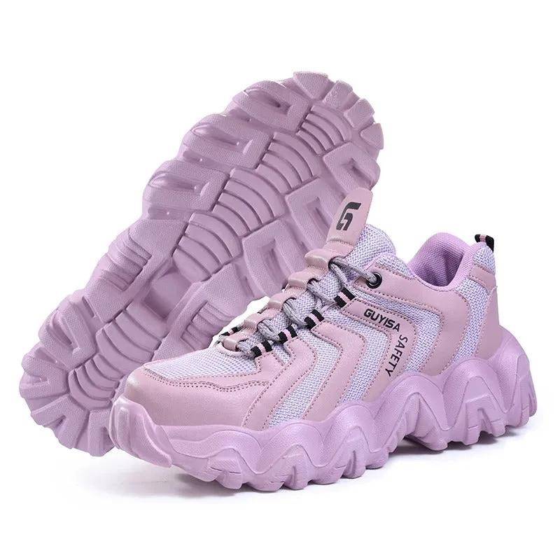 Stylish women's safety shoes