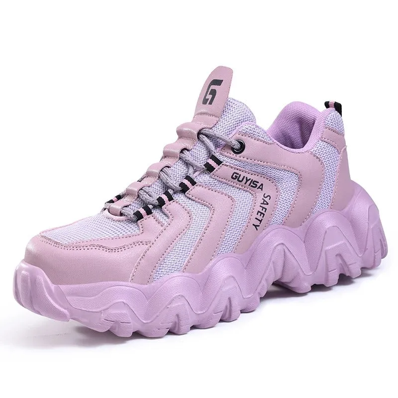 Stylish women's safety shoes