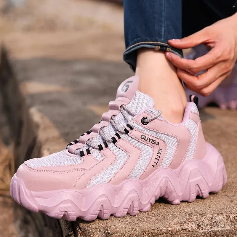 Stylish women's safety shoes