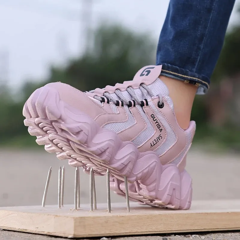 Stylish women's safety shoes