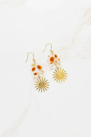 Sunshine   Baby’s Breath Earrings | 14k Gold Filled