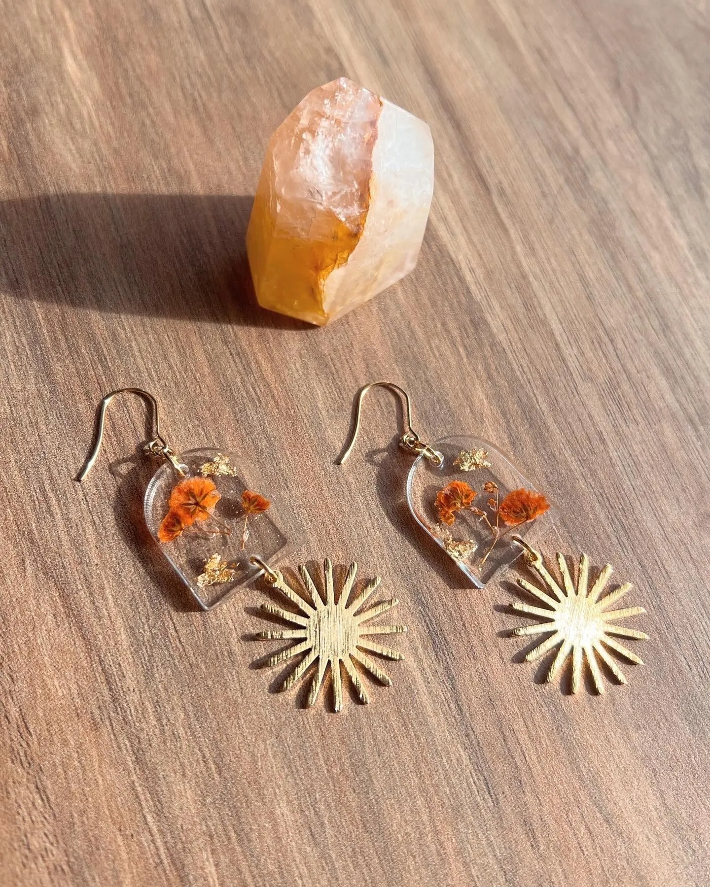Sunshine   Baby’s Breath Earrings | 14k Gold Filled
