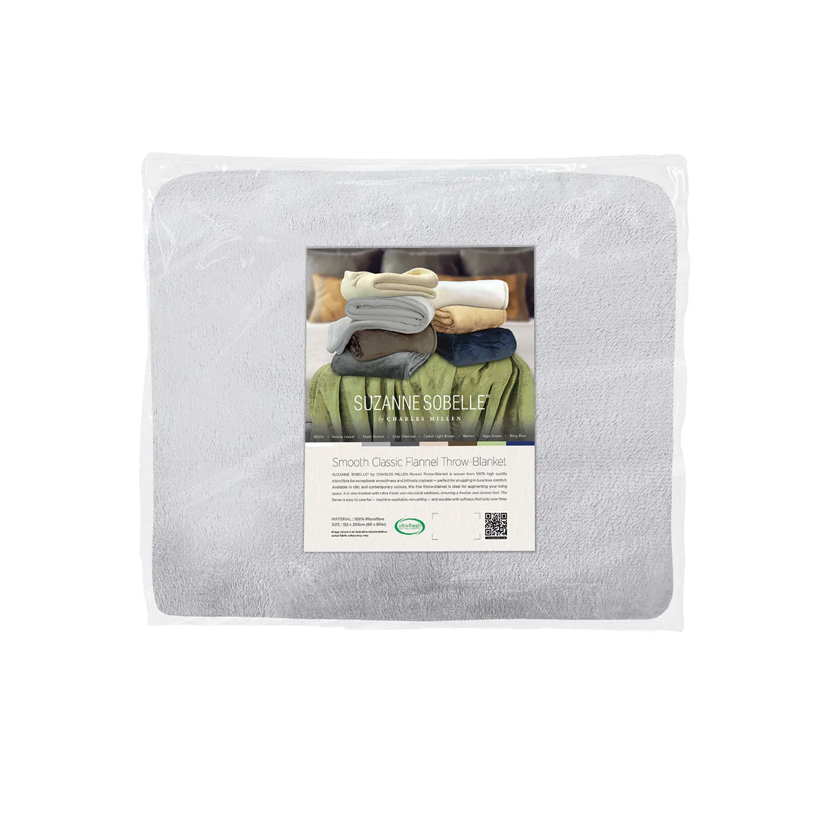 Suzanne Sobelle Classic Flannel Blanket