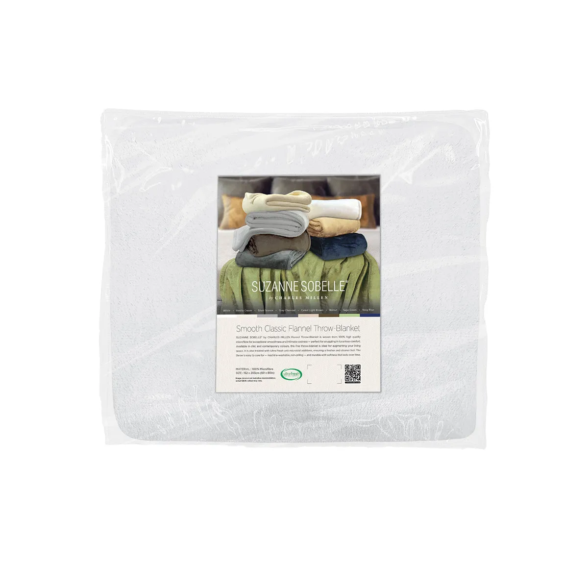 Suzanne Sobelle Classic Flannel Blanket