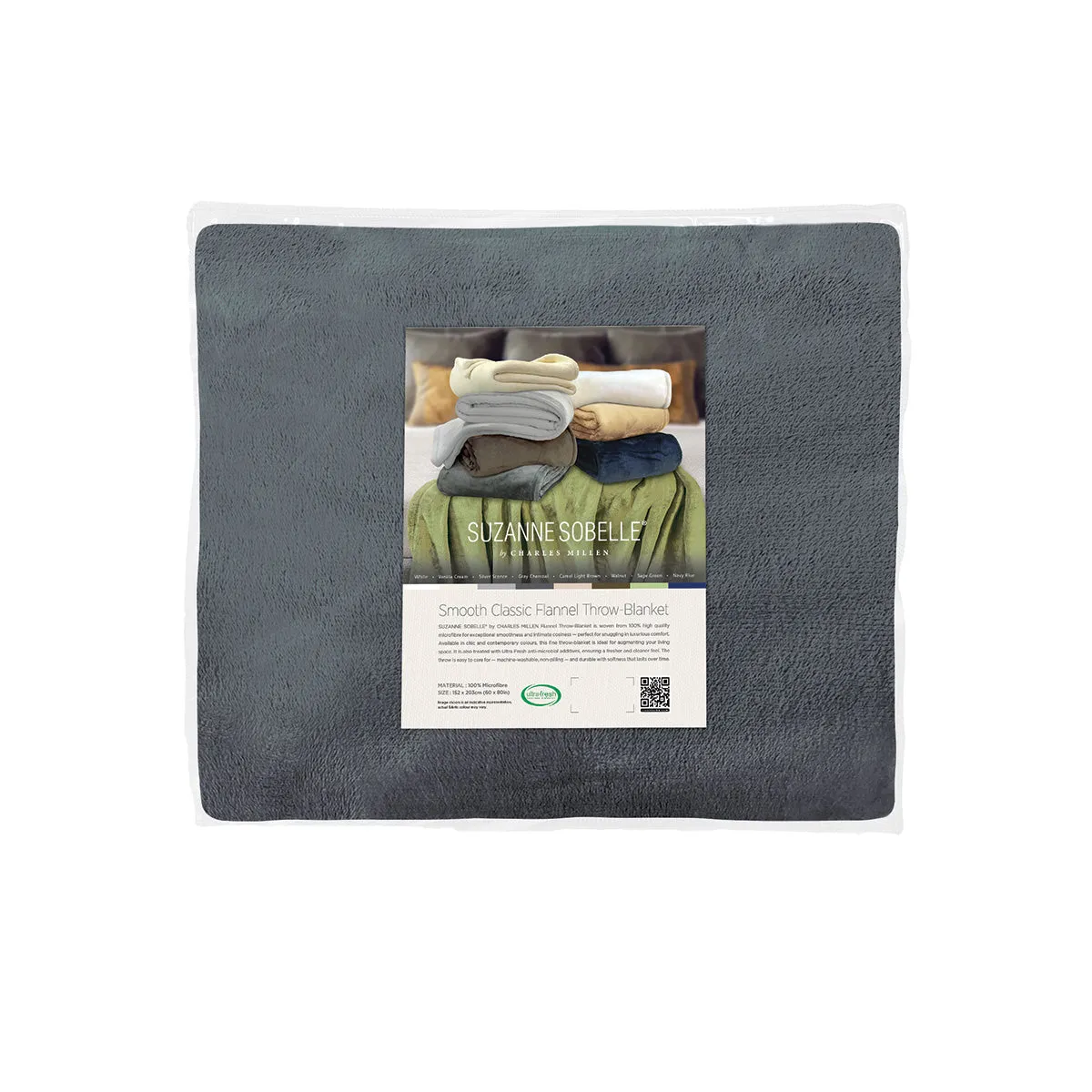 Suzanne Sobelle Classic Flannel Blanket
