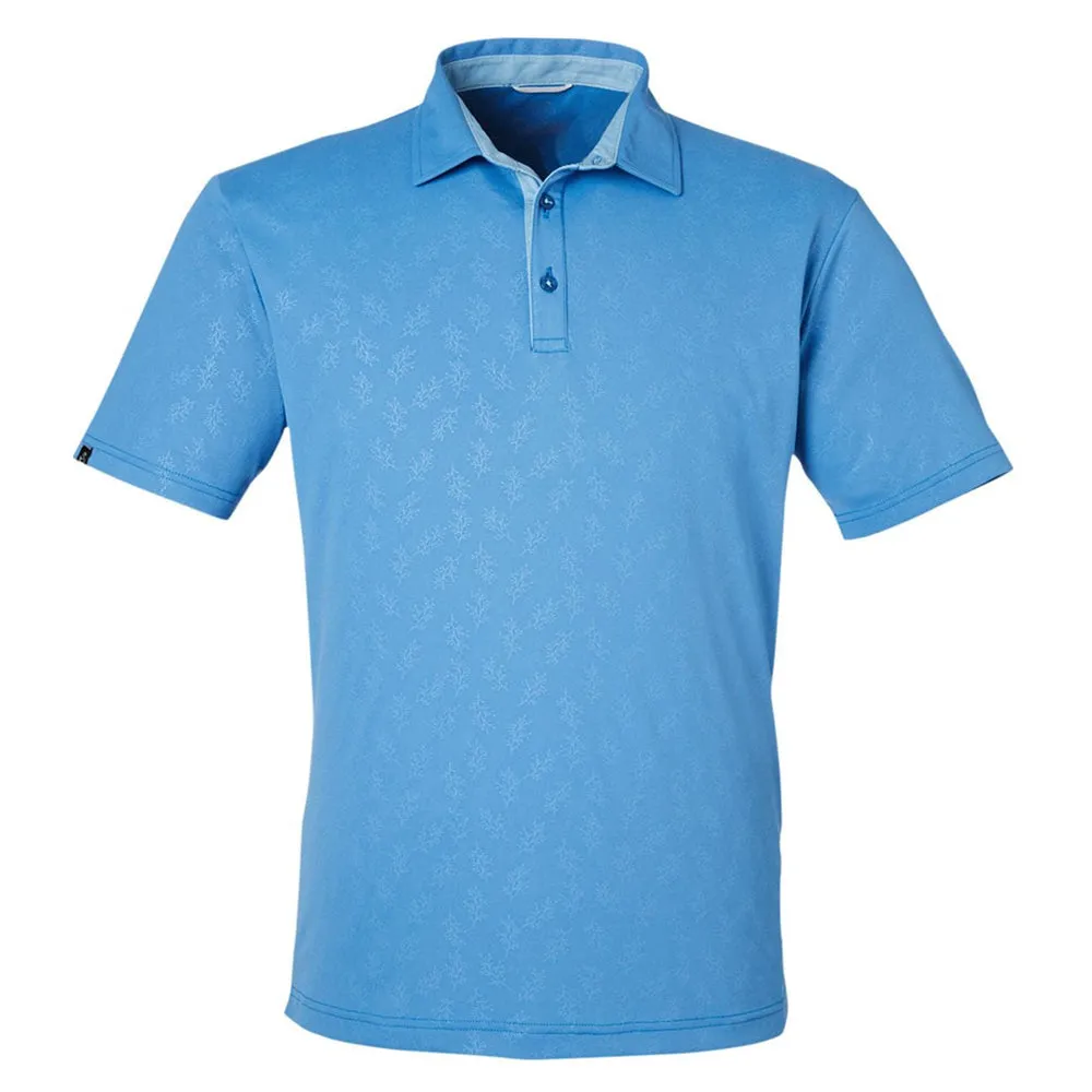 Swannies Golf Men's Barrett Embossed Polo