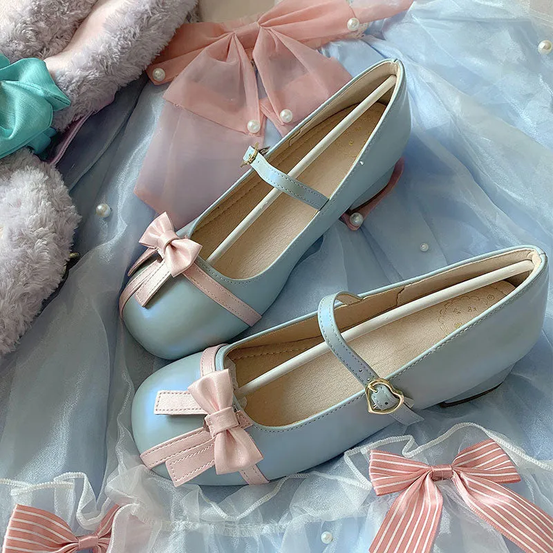 Sweet Lolita Bow Shoes