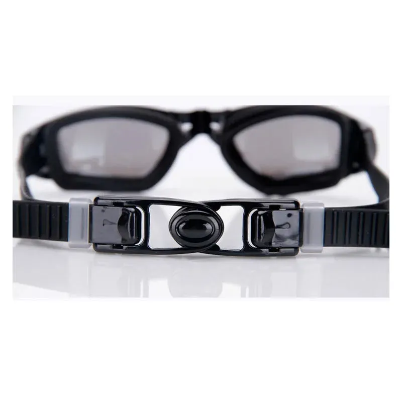 Swimming Goggles with Earplugs - Anti-Fog Waterproof Eyewear