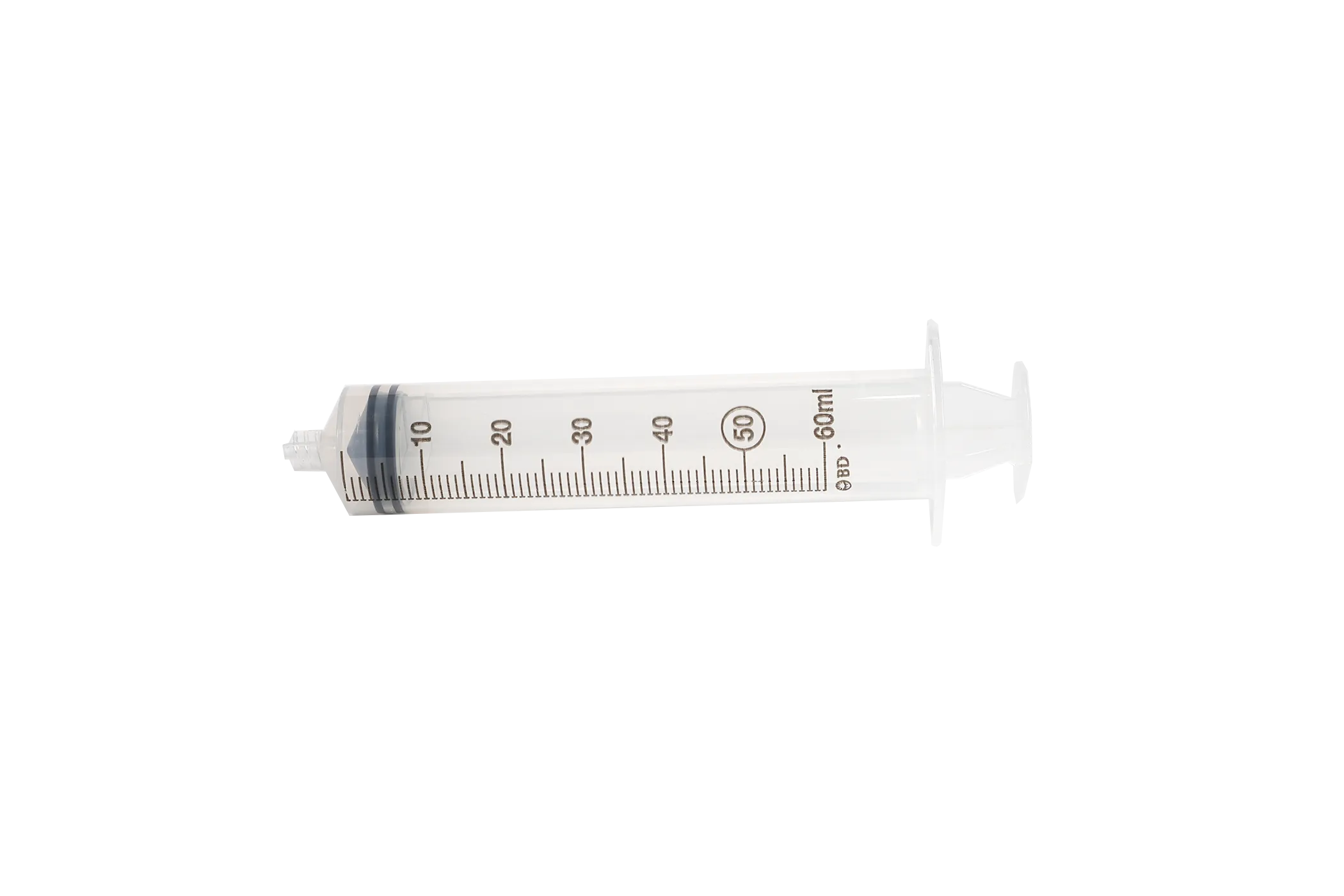 Syringe, 60mL, PP/Neoprene, 25 Pack