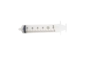 Syringe, 60mL, PP/Neoprene, 25 Pack