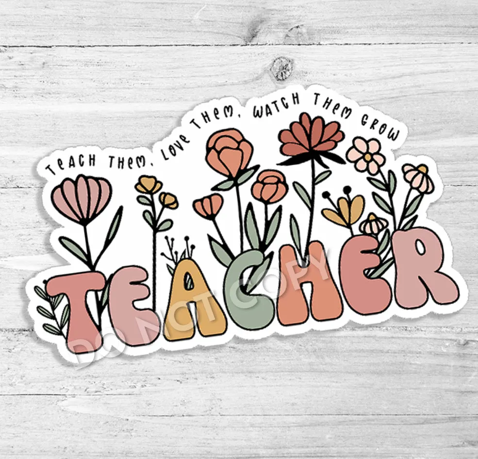 Teacher Decals