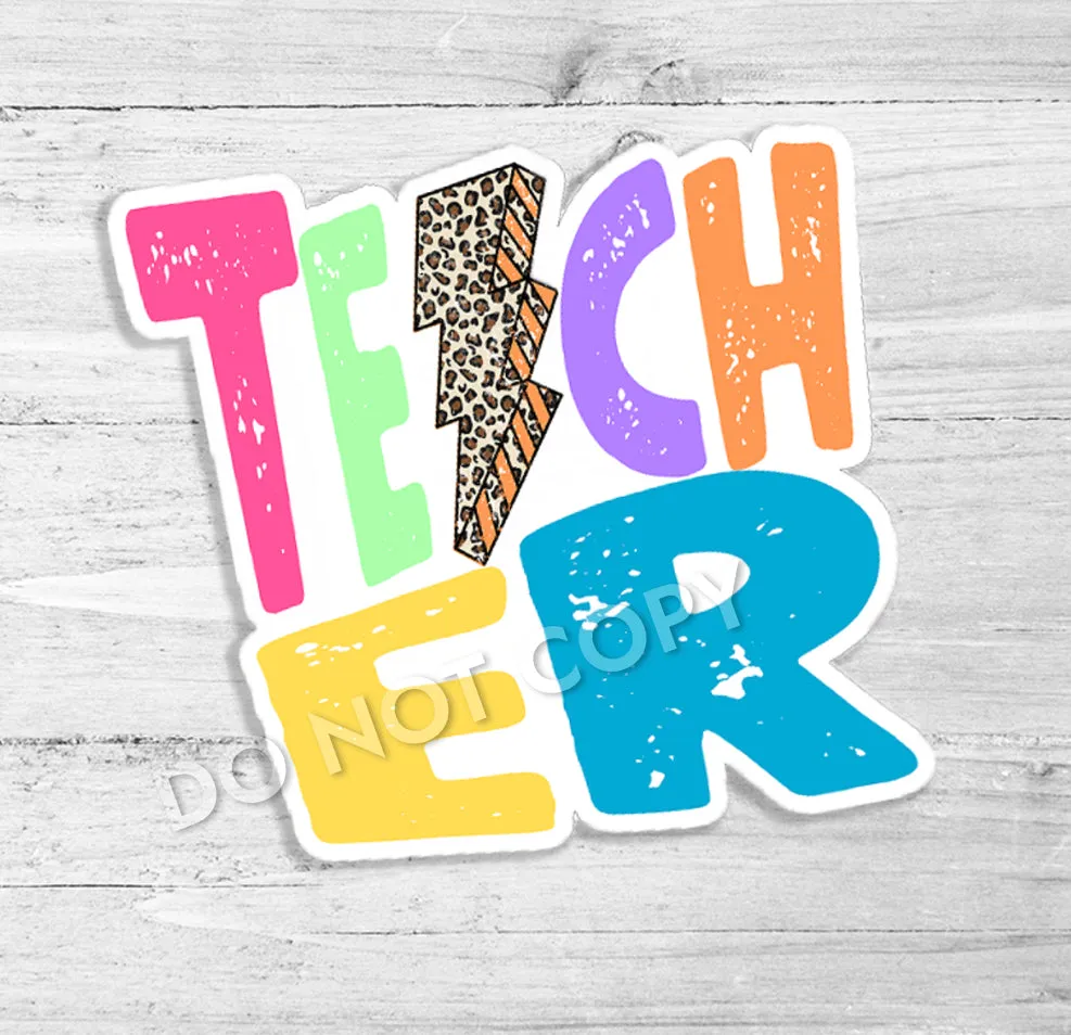 Teacher Decals