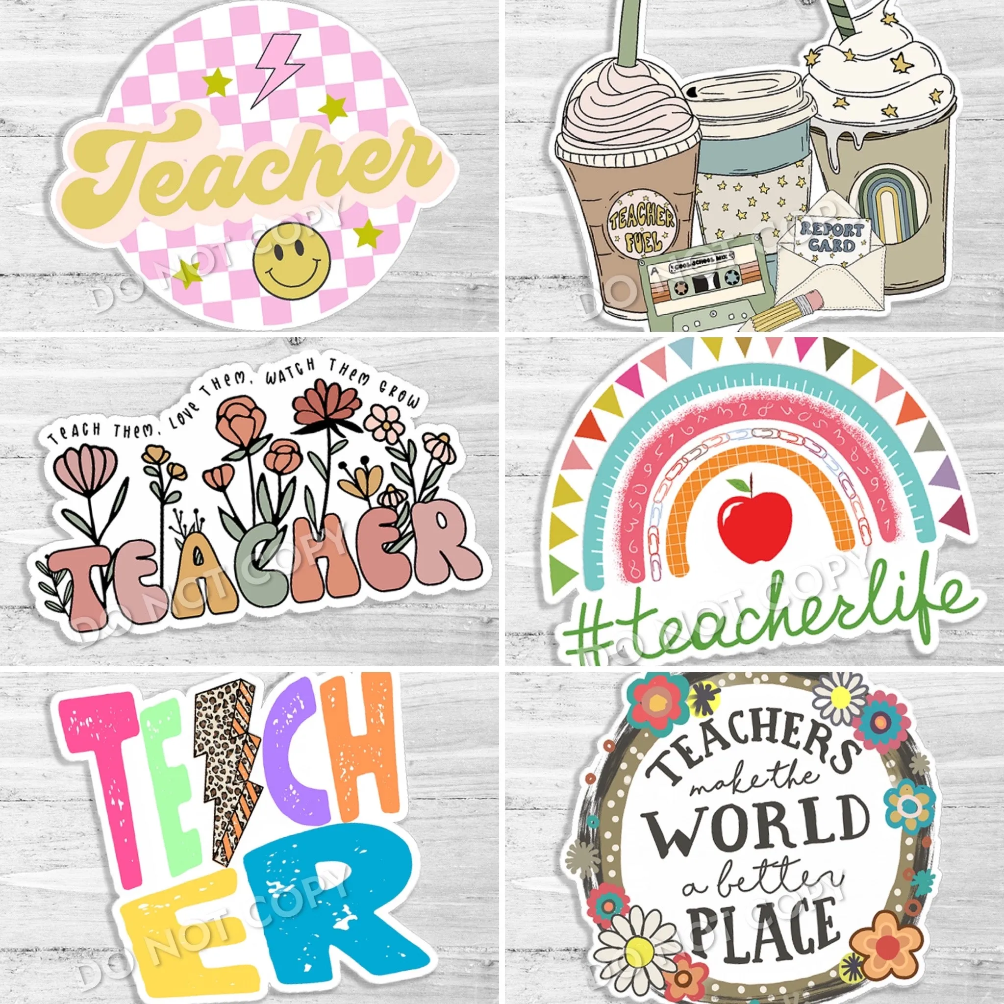 Teacher Decals