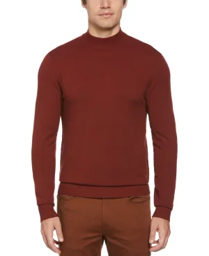 Tech Knit Mock Neck Pullover Sweater