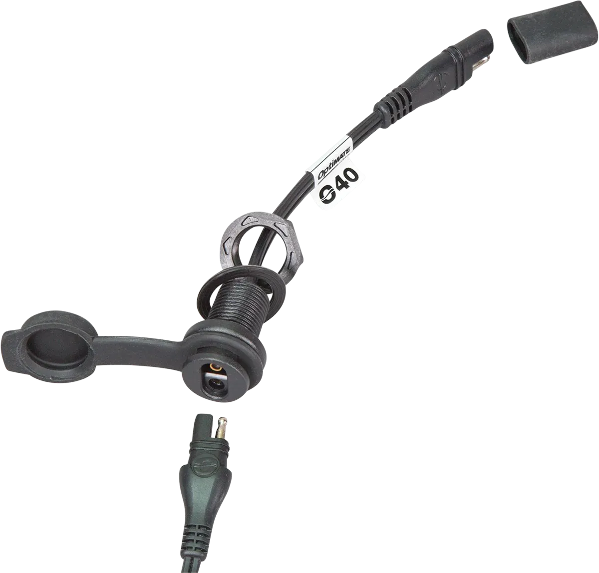 Tecmate Optimate SAE Socket With 6" Cable (O-40S)