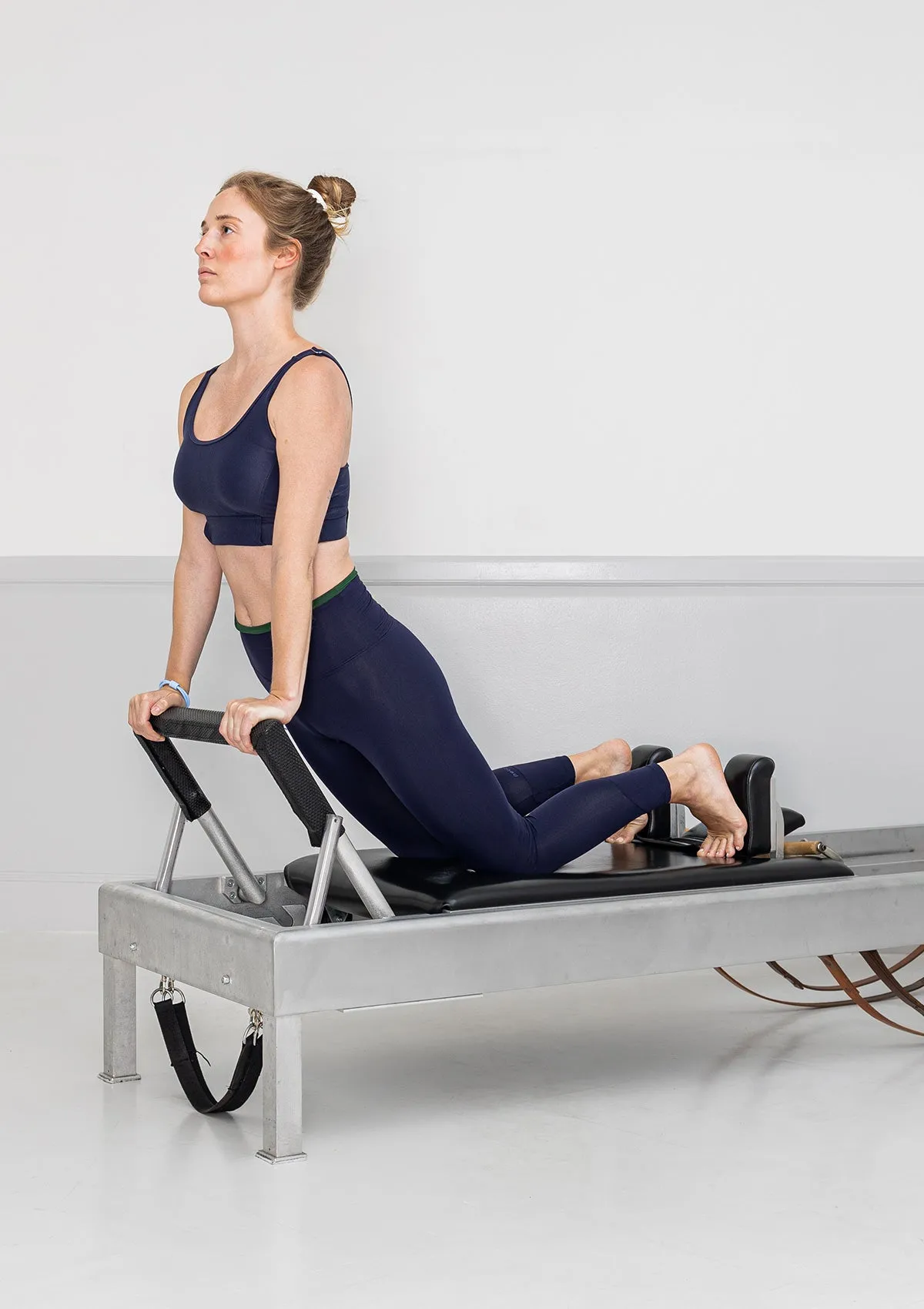 The Adjustable Pilates Sport Top - Admiral Blue