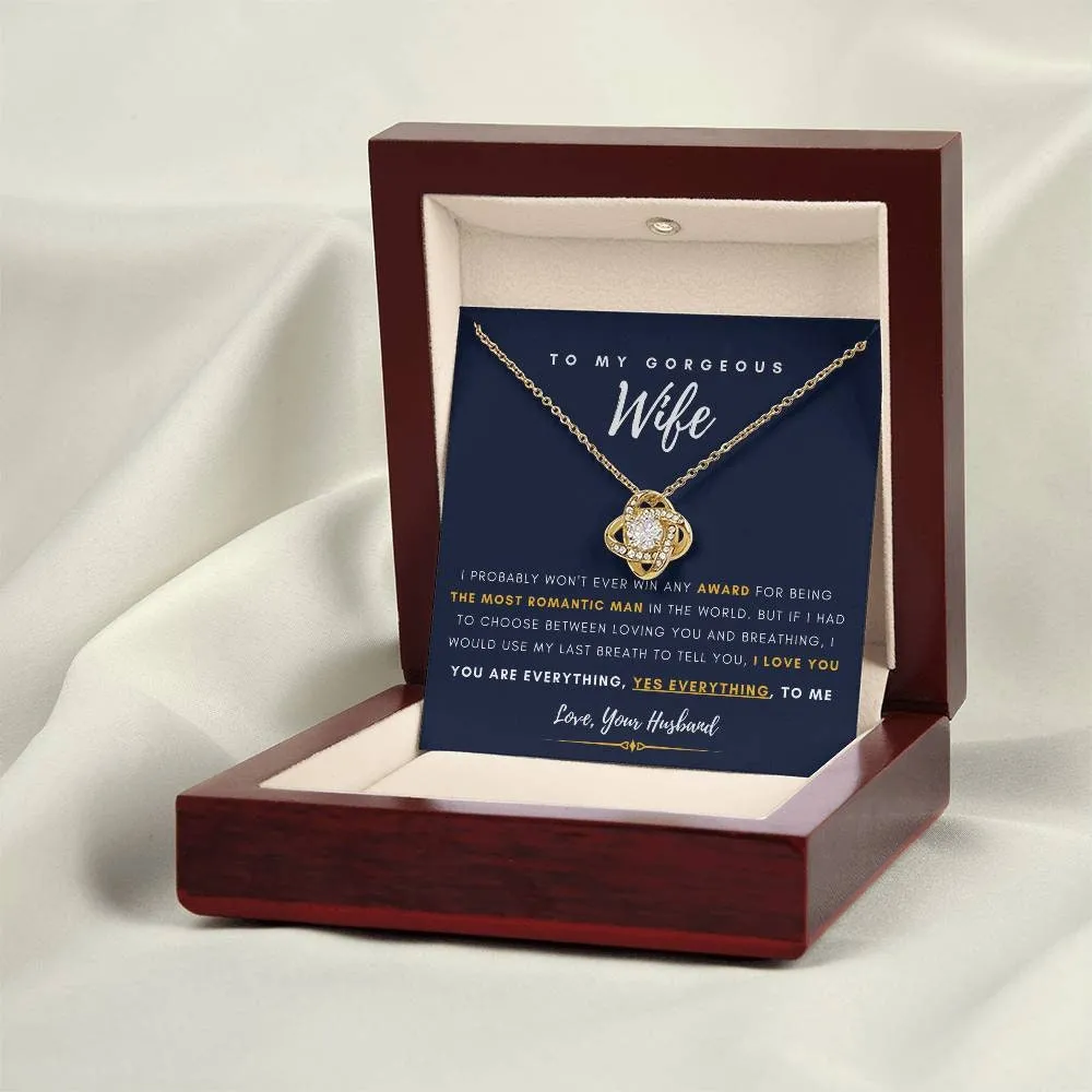 To My Gorgeous Wife, You are Everything, Gift For Soulmate , Gift For Wife