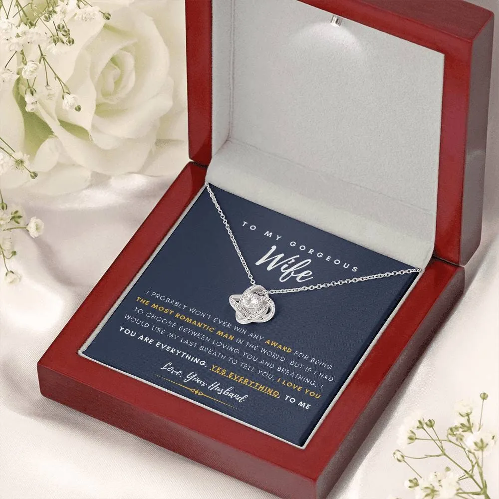 To My Gorgeous Wife, You are Everything, Gift For Soulmate , Gift For Wife