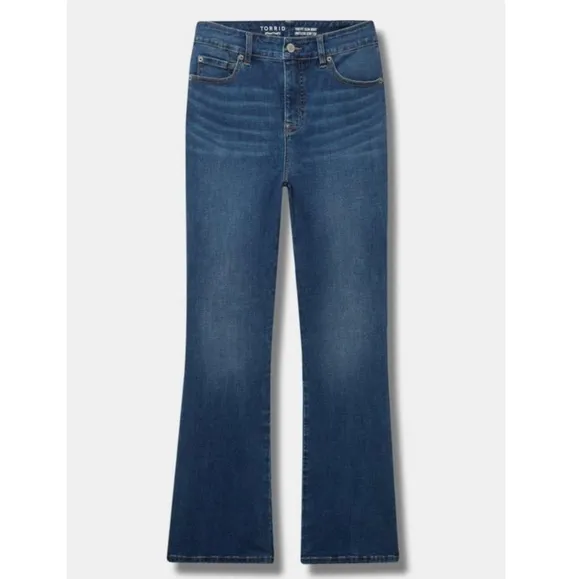 Torrid Trio Boot High-Rise Jean In El Nino Size 16-20 Short NEW!