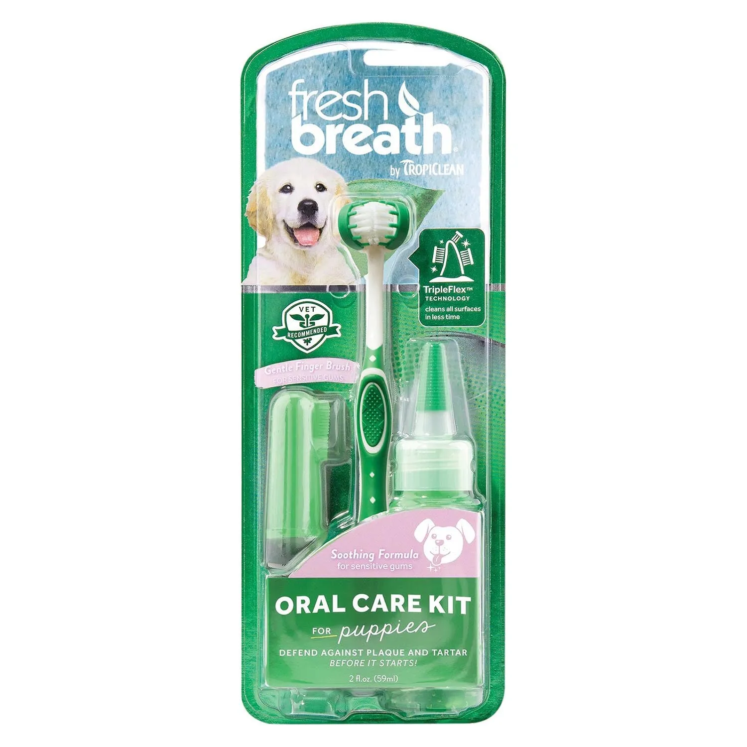 TropiClean Fresh Breath Puppy Oral Care Kit