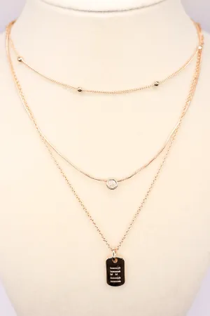 TRUST THE JOURNEY NECKLACE