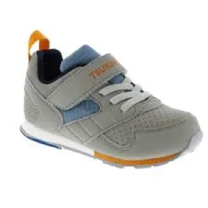 TSUKIHOSHI BOYS VELCRO RACER RUNNERS - ROYAL BLUE/RED