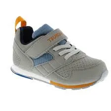 TSUKIHOSHI BOYS VELCRO RACER RUNNERS - ROYAL BLUE/RED