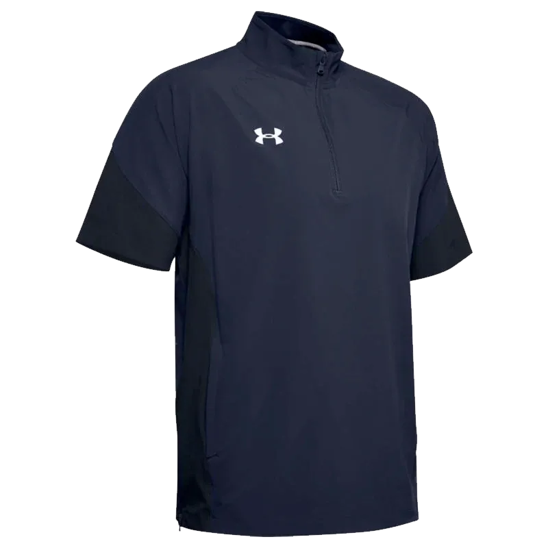 UA Youth Motivate Woven Short sleeve ¼ Zip