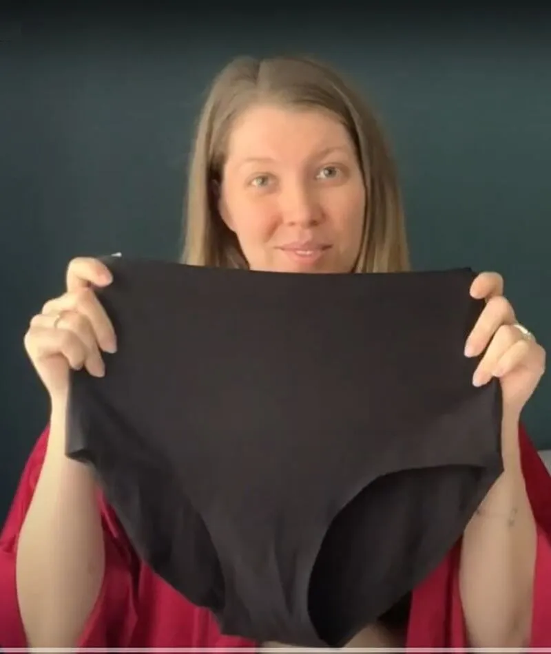 Underbliss Invisibliss No Show Seamless Full Brief - Black