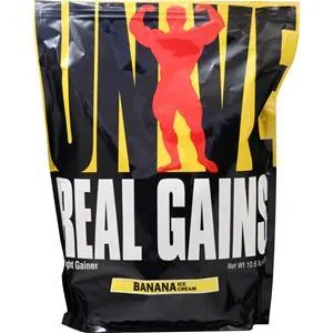 Universal Nutrition Real Gains Banana Ice Cream 10.6 lbs