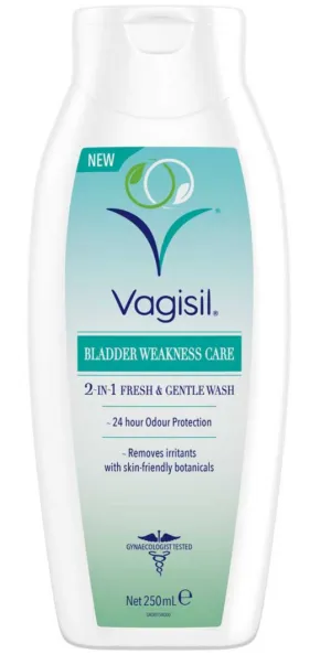 VAGISIL bladder weakness care lotion Vagisil Bladder 2-in-1 WASH